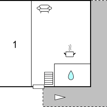 Lejlighed One-bedroom In